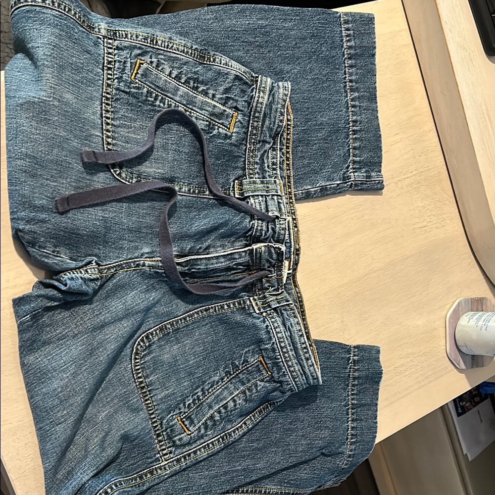 Old Navy Medium Wash Ankle Cropped Jeans